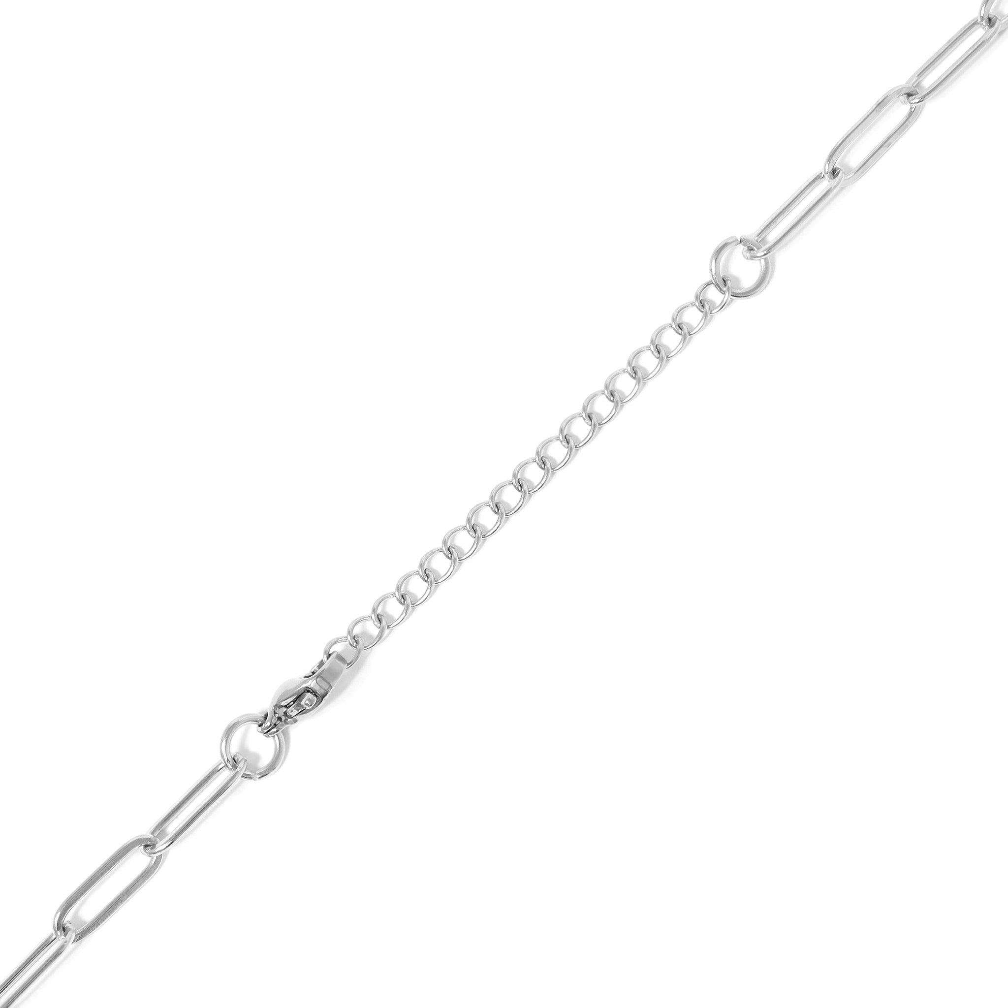 Faith Charm Carabiner Necklace