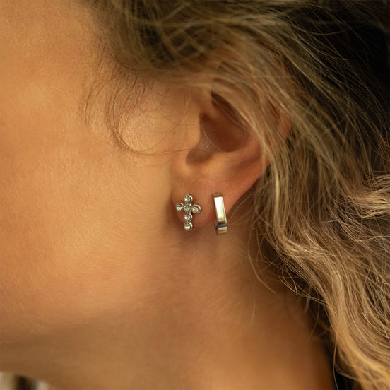 Cross Stud Earrings